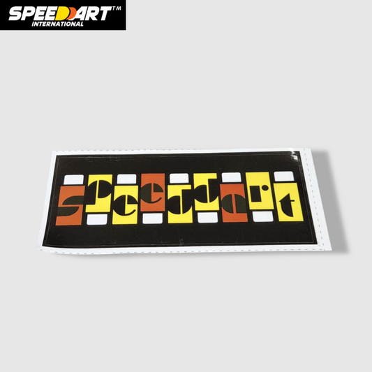 Abstract SpeedDart International Sticker